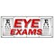 Signmission EYE EXAMS BANNER SIGN optometrist optician glasses prescription lens B-120 Eye Exams - alternate 1